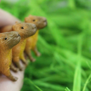 4 Capybara Figuren Capybara Figuren Spielzeug Dekoration Ornamente