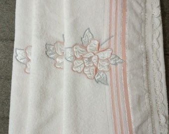 Cotton Bath Towel | Dowry | Cotton Lace Towel | Towel | Needle Lace | Turkish bath | Soft |Gift | Special gifts for mother's day