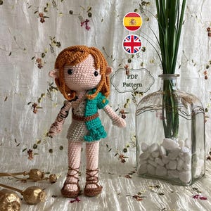PATTERN/PATTERN amigurumi zelda boy l Link l poupée l instructions
