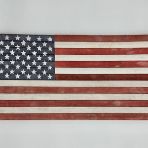 Fire Hose American Flag Kit DIY, Firefighter Gift, Retired Fire Hose, Craft, Groomsmen Gift, Patriotic, Retirement Gift, Fireman