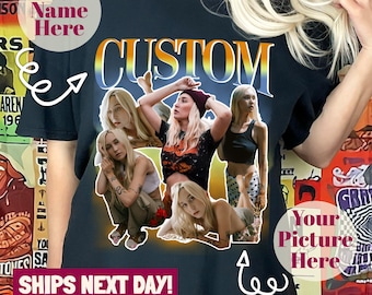 Custom Your Own Bootleg Idea Here Shirt, Personalized Rapper Sweatshirt, Your Photo Tee, Bootleg Tee, 90s Rap Tee, Insert Your Design Shirt