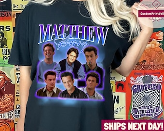 Retro Matthew Perry Shirt, RIP Chandler Bing Sweatshirt, Vintage Chandler Bing Tee, Chandler Bing Lover Gift, Goodbye Chandler Tee