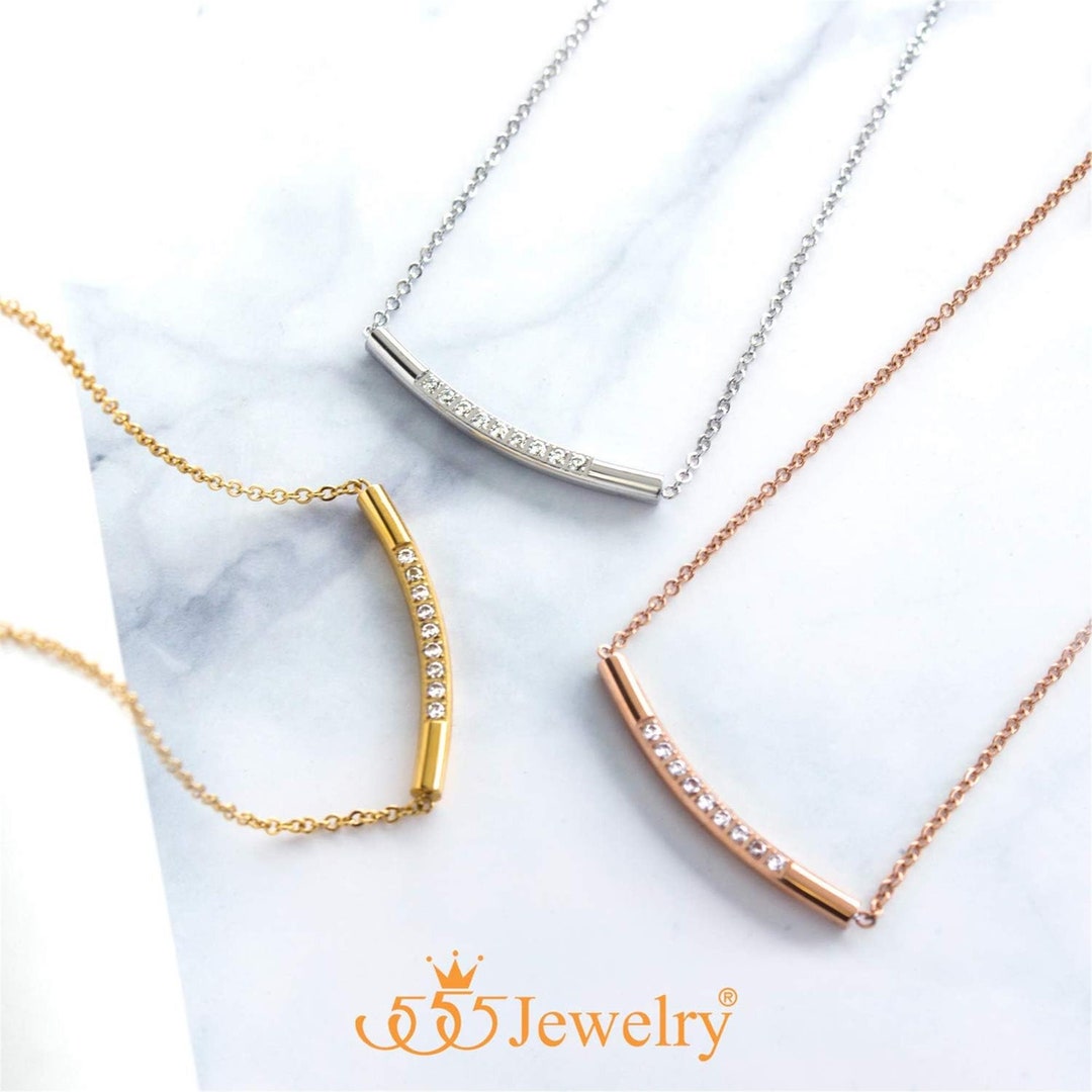 555Jewelry Womens Stainless Steel Pendant Necklace Love Cute