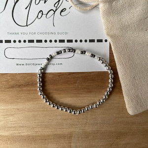 Custom Morse Code Bracelet/ Personalized Secret Message Jewelry/ Message Name Bracelet/ Morse Code Communication/ Custom DUCO Jewelry