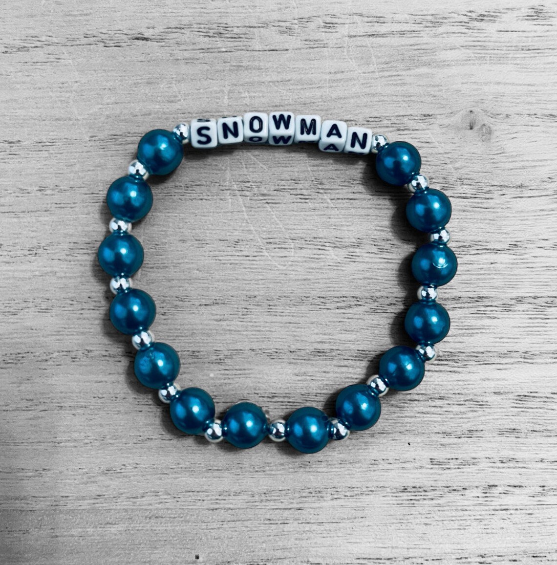 Winter Wonderland Collection/ SELO Snowflake Bracelet/ Frosty the