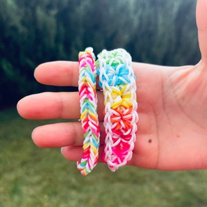 Birthday Loom Pack/ Birthday Bling Collection/ Unique Loom Gifts/ Two-In-Pack Loom/ Double Fishtail and Pastel Starburst Bundle