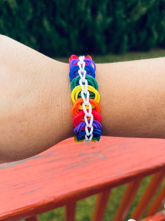 Rainbow Loom Vsco Rubber Band Bracelets Customizable Rainbow Loom