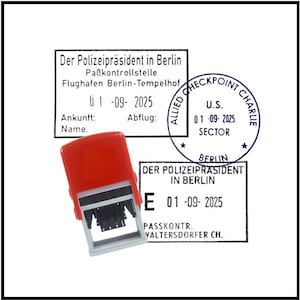 BRD - Germany | Different passport stamps