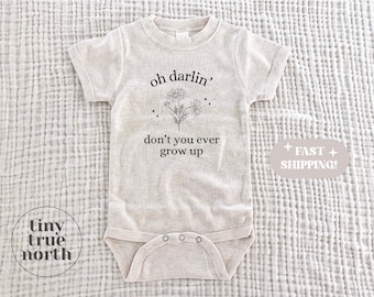 Body de bebé "Oh Darlin'" – Regalo para baby shower inspirado en Swift