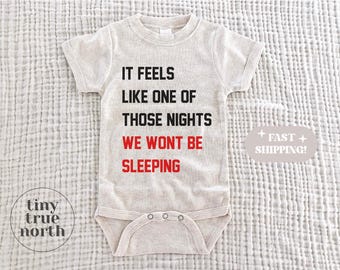 Won't Be Sleeping Baby Bodysuit - Baby Gift
