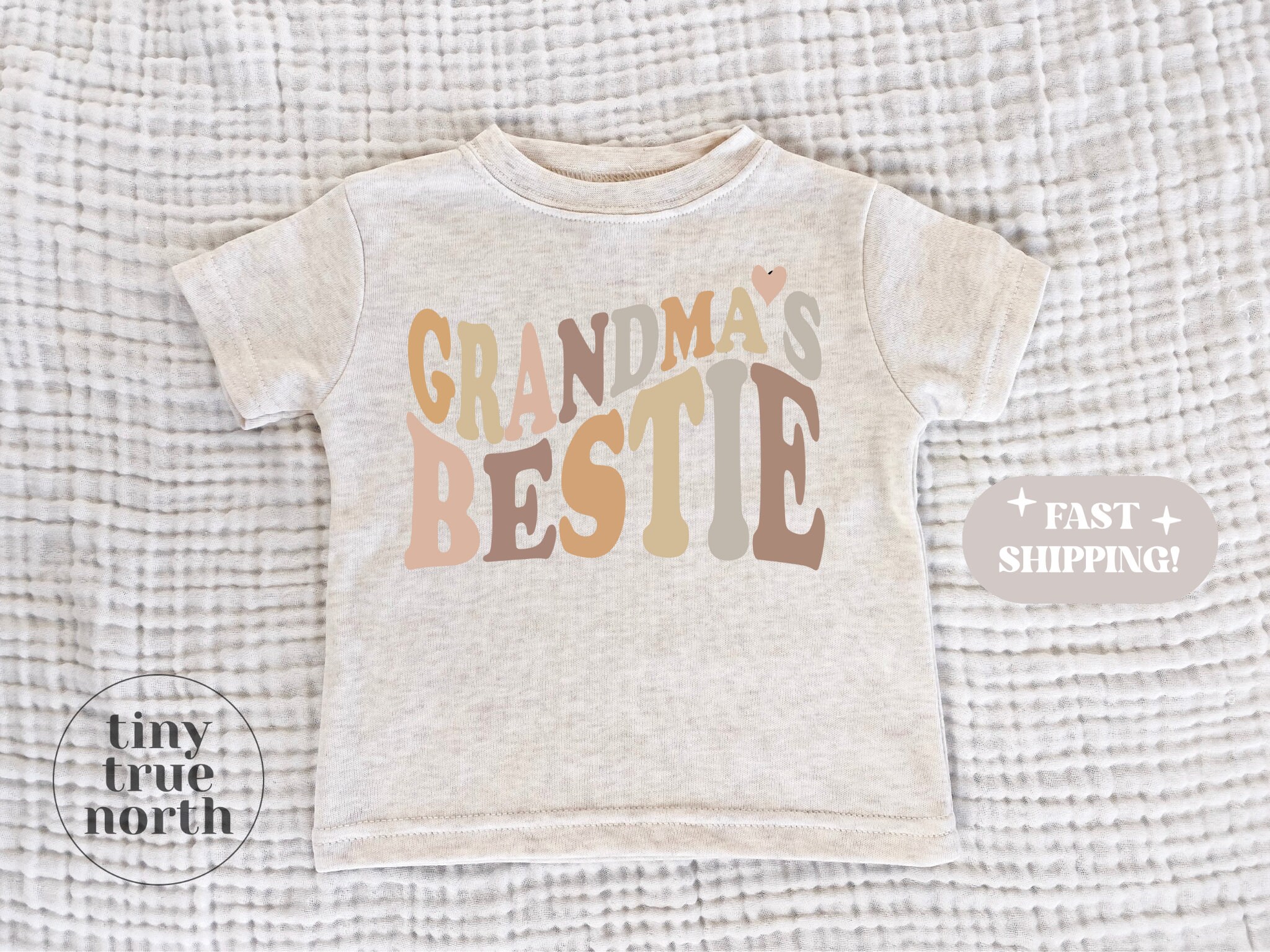 Grandma Is My Bestie Shirt - Grandma's Bestie Shirt for Toddlers - Grandma's Bestie One Piece - Grandma's Bestie Baby Shirt