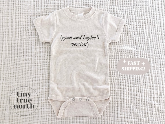 Personalized Baby Bodysuit: "Mommy's Version" - Gender Neutral Gift