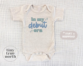 Body de bebé "In My Debut Era" - Regalo para recién nacido inspirado en Swift