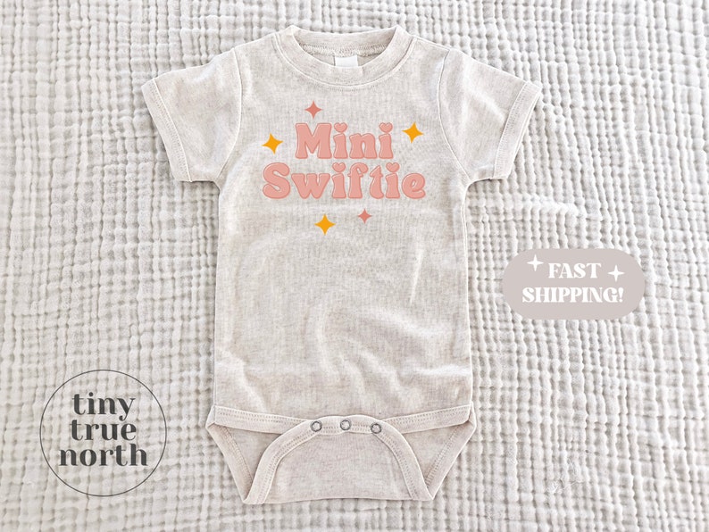 Mini Swift One Piece Swift Toddler Shirt Kids Swift Shirt Swift Baby Gift Swift Aunt Gift Baby Swift Gift Toddler Swift Tee image 1