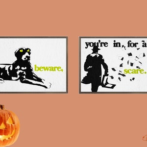 2-PACK HALLOWEEN PRINTS- Goosebumps