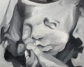 Baby Ultrasound Paintings