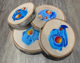Custom Wooden Animal Skull/Skeleton Paintings
