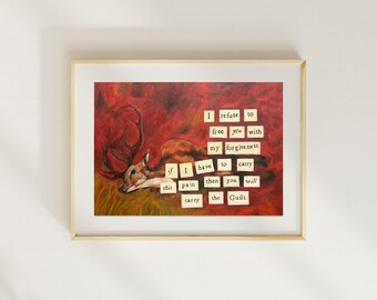 Print titled "Guilt"