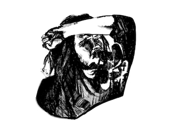 Korn's Jonathan Davis Print!
