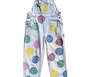 Geverfde overall