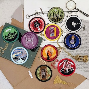 The Magnus Archives Fears Patch | TMA entity embroidered patch|  the Magnus institute patches