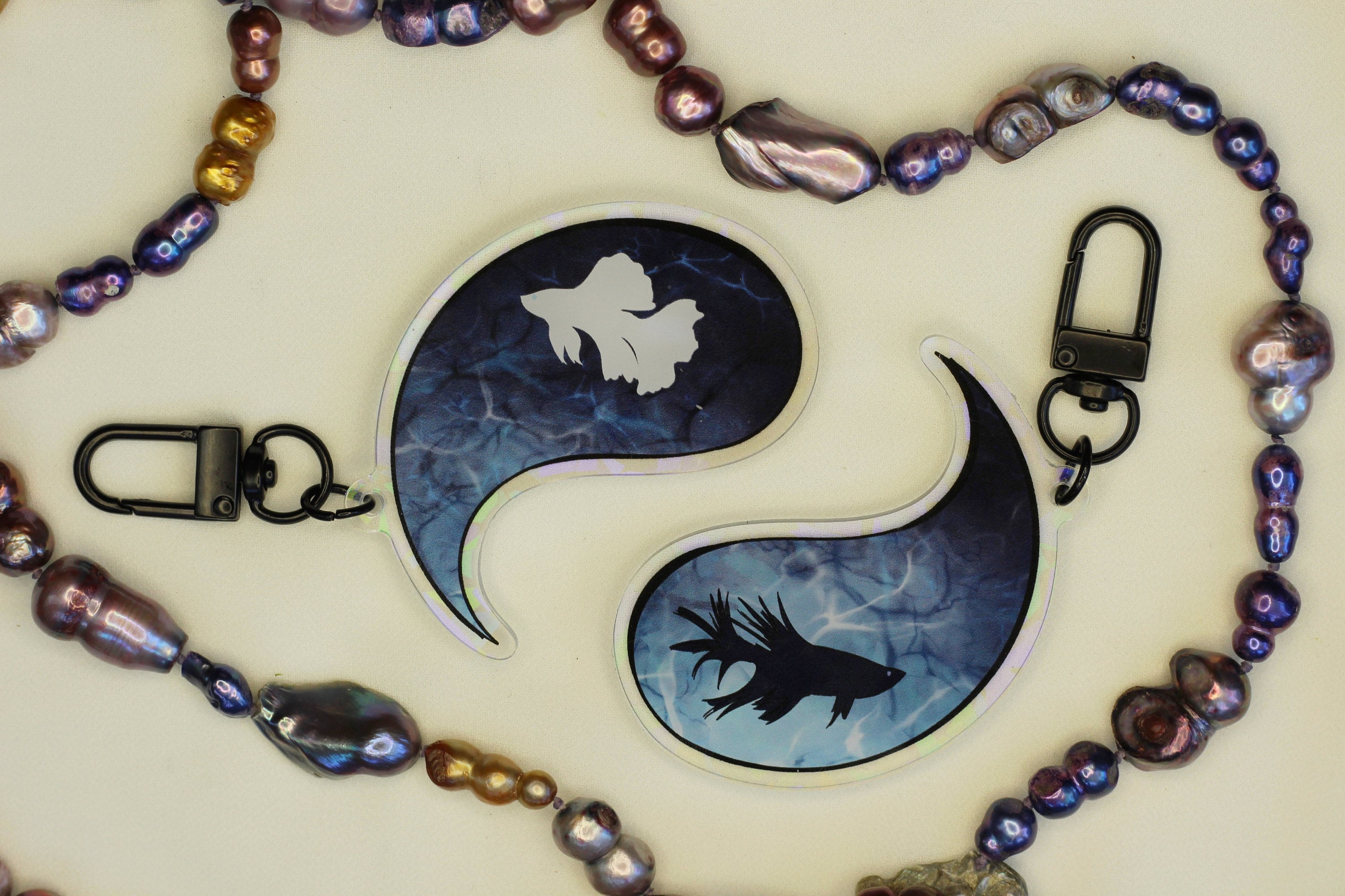 Jujutsu Kaisen | Betta Fish Yin and Yang Double-sided Acrylic