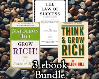 Napoleon Hill Success eBook-bundel: Think and Grow Rich (digitale download)