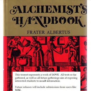 Das Handbuch der Alchemisten - Ausgabe 1978 | Praktische Alchemie Anleitung | Mahnwachen, Medizin, Symbole - Das verbotene Buch