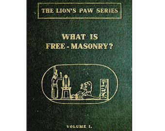 e-boek vrijmetselarij uit 1915: vrijmetselaarsoorsprong, symboliek en leringen (pdf-download)