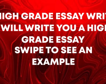 ESSAY WRITER *highly educated*