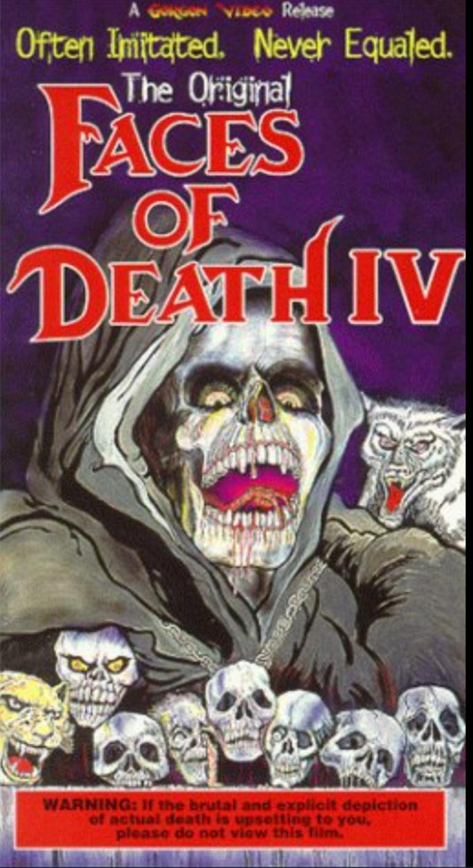Faces of Death DVD Set 1, 2, 3, 4, + Bonus 5 & 6 - Etsy