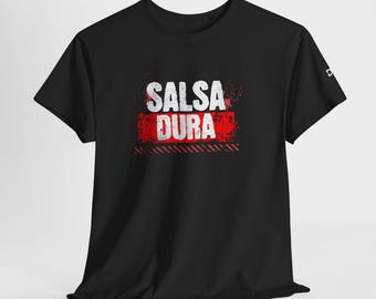 Salsa Dancer T-Shirt, Salsa Music Tee, Latin Dance Shirt, Unisex Cotton Top, Salsa Lover Gift, Dance Party Apparel