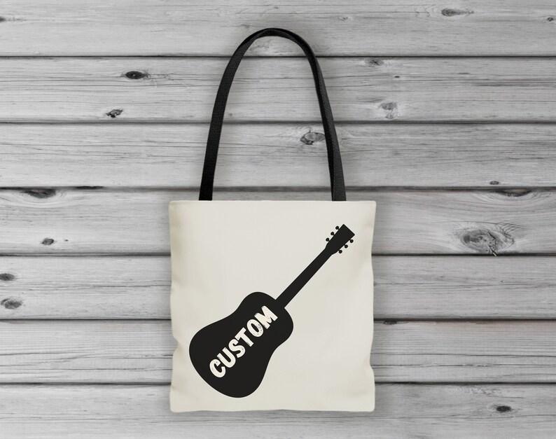 Vintage Guitar Quilted Tote Bag GFTONL5228 main image 1