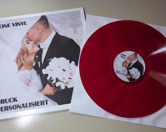 Deine Vinyl - Schallplatte - personalisiert - Playlist - beste Qualität- Bitte Beschreibung lesen.