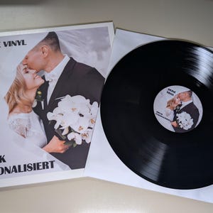 Vinylplaat - LP-single - Gepersonaliseerd tot 60 min - Playlist - Studiokwaliteit - Lees de beschrijving!