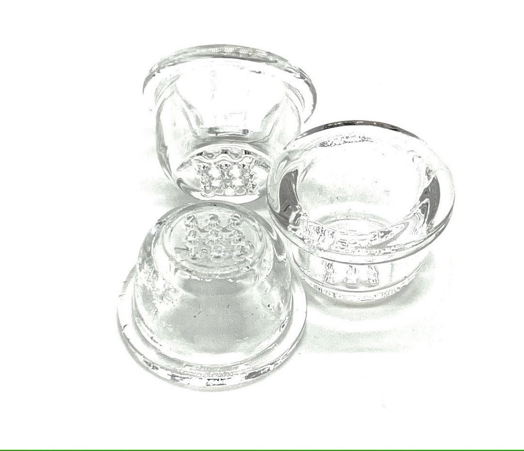 9 Hole Glass Bowl Insert, Replacement Bowl, Silicone Smoking Bowl