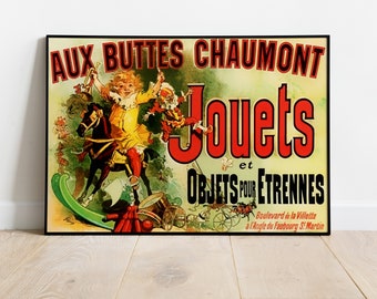 Aux Buttes Chaumont Friends Art as Seen in Monica and Rachels Apartment, Sitcom Poster, Canvas Wall Art, Home Decor