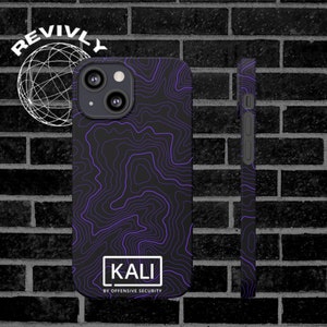 Kali Smartphone Hülle: Cybersicherheit Topografie Design