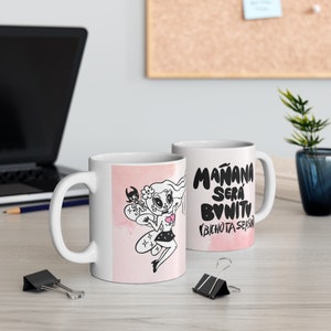 Karol G - Peso Pluma - Qlona - Ceramic Mug 11oz