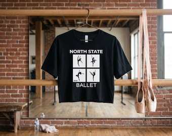 2026, Showcase, Director-designed, NSB, North State Ballet, ADULT and YOUTH t-shirt, cropped shirt, long sleeve, sweatshirt, black