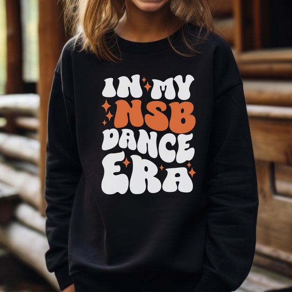 YOUTH unisex crewneck premium sweatshirt, retro design, North State Ballet, NSB
