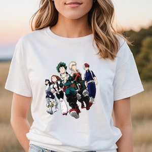 Deku New Costume My Hero Academia - Roblox Roblox Muscle T Shirt