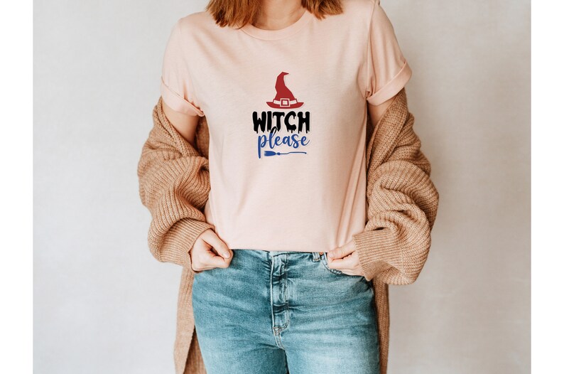 Witch Please Shirt Halloween Shirt Witch Shirt Spooky Shirt Halloween Gift Shirt Funny Halloween Shirt image 2