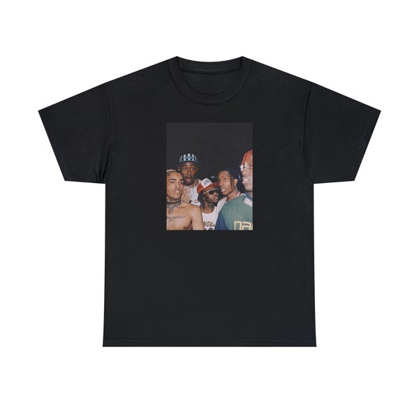 Vintage ASAP Rocky, XXXTentacion, Lil Yachty, Tyler The Creator Unisex Heavy Tee