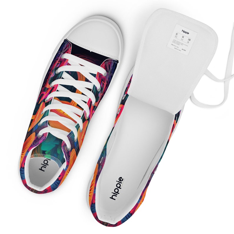 Men’s Mushroom high top canvas shoes