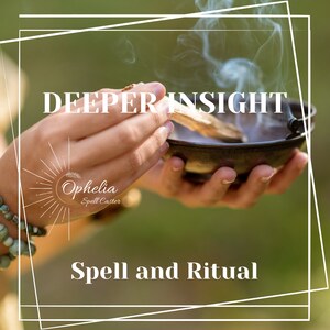 ULTIMATE DEEPER INSIGHT Zauber, schnelle Ergebnisse, Chakra Magie, Sternzeichen Astrologie, Geist Führung, Orakelkarten, Weissagung, Zauberglas, Hexe