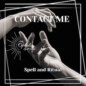 ULTIMATE KONTAKT-ME-Zauber, 24 Stunden Gießen, Orakel-Deck, Chakra-Hexe, Text-Me-Zauber, sehr kraftvoll, schnelle Ergebnisse, Liebeszauber-Fotobeweis