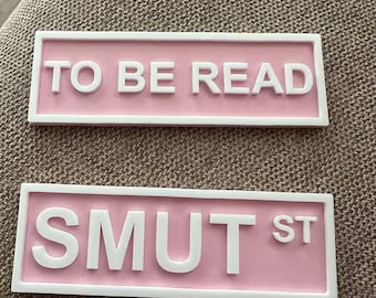 To Be Reader Zeichen: PLA Biokunststoff Bibliothek Dekor (2x6 inches)