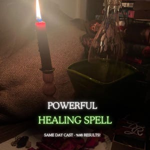 Powerful Healing Spell, Physical Healing Spell, Emotional Healing Spell, Energy Healing Spell Casting Witchcraft Ritual Wellness Spells