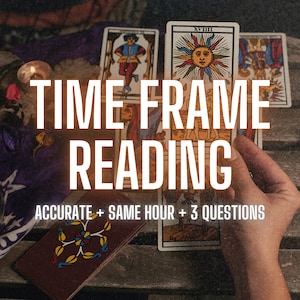Lecture de la période, Lecture du timing exact, Lecture du tarot, Heure exacte, Quand cela se produira-t-il ?, Prévisions futures, Prédictions psychiques, Lecture de la vie